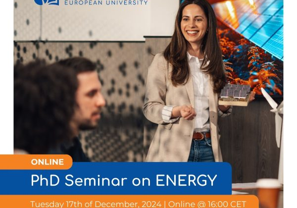 EURECA-PRO Online PhD Seminar on ENERGY